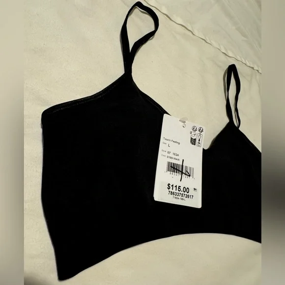 Hanro Black Bandeau - Picture 2 of 9